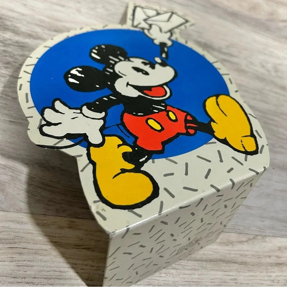 Vintage Mickey Mouse Metal Book End Disney Applause Got Mail Office Shelf Decor - Picture 7 of 7